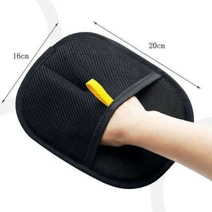 Newly Upgraded Pet Hair Removal Glove for Cats Dogs Reusable Electrostatic Cat Dog Hair Gloves Remover Tool for Sofa Clothes Bed